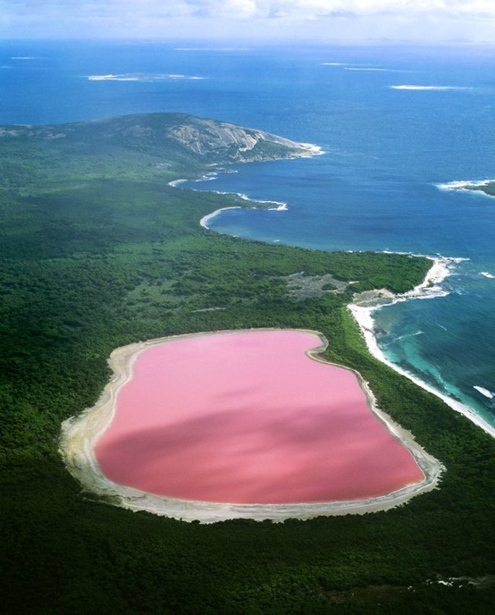 Photo:  The Pink Lake